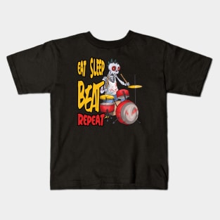 Eat Sleep Drum Kids T-Shirt